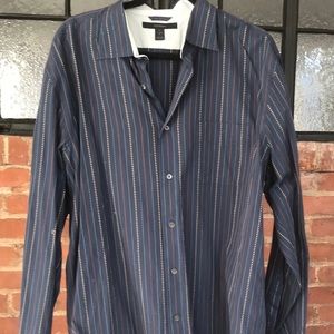 Striped Express Button Down Shirt